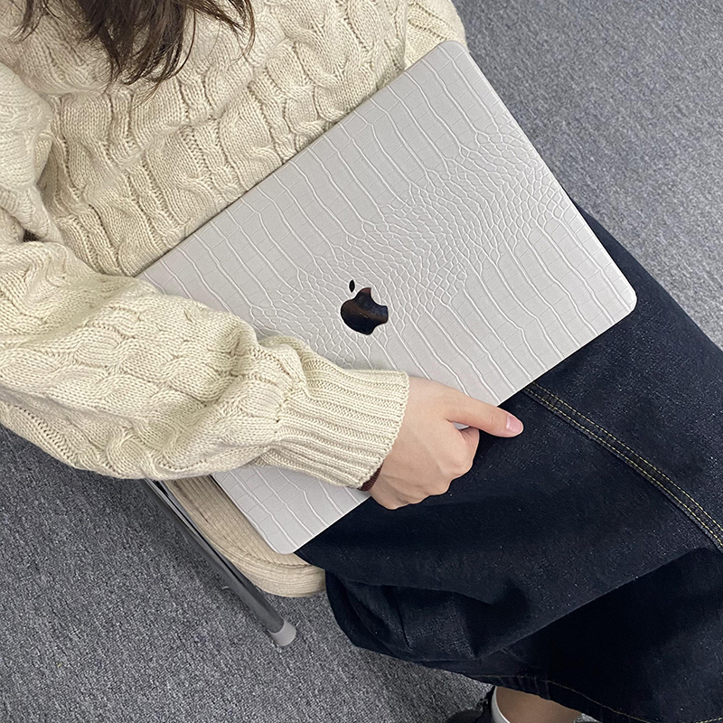适用macbookpro保护壳2025苹果笔记本电脑14寸软macair13皮革16套 - 图0