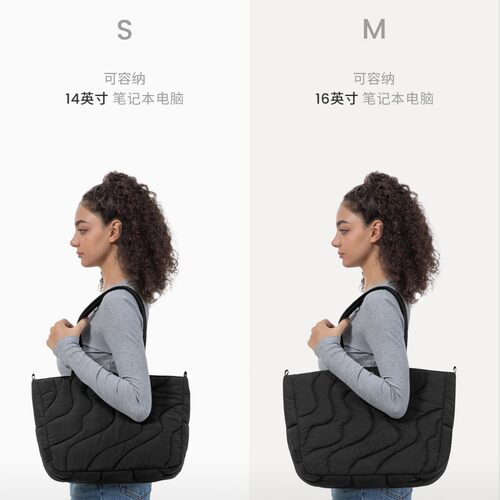 笔记本电脑包手提14寸女高颜值单肩通勤适用苹果MacBookAir13/15寸ProNeo联想华为收纳内胆包女 - 图2