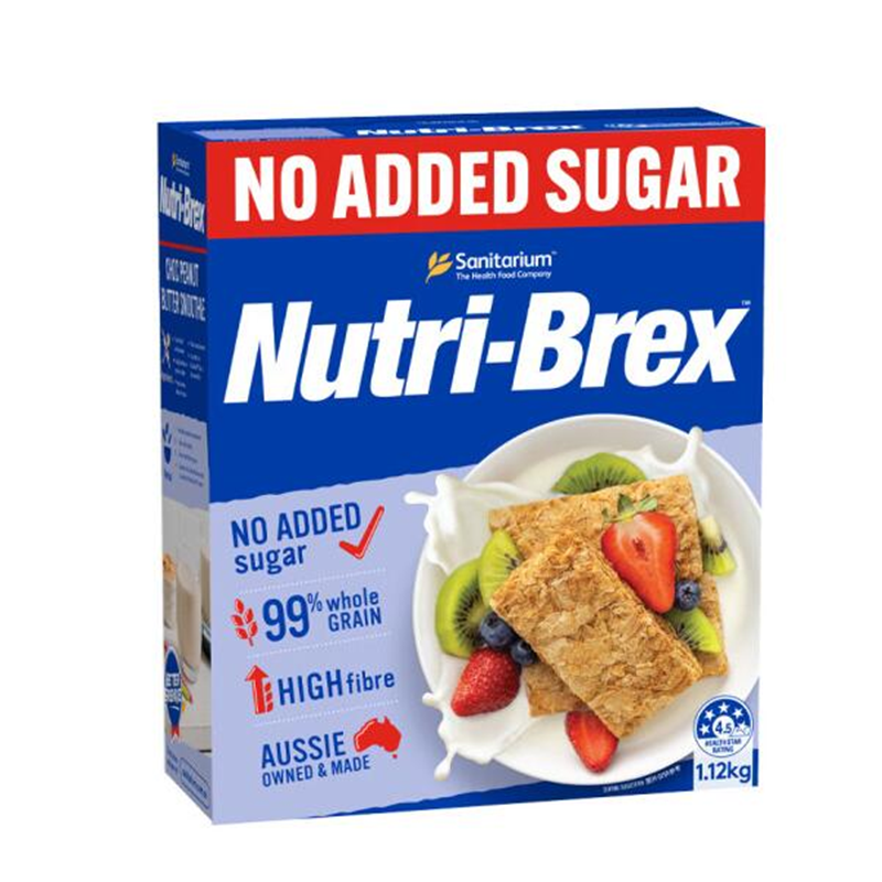 欣善怡nutri-brex安迪同款麦片燕麦块饼干无糖精低脂代餐即食早餐 - 图0