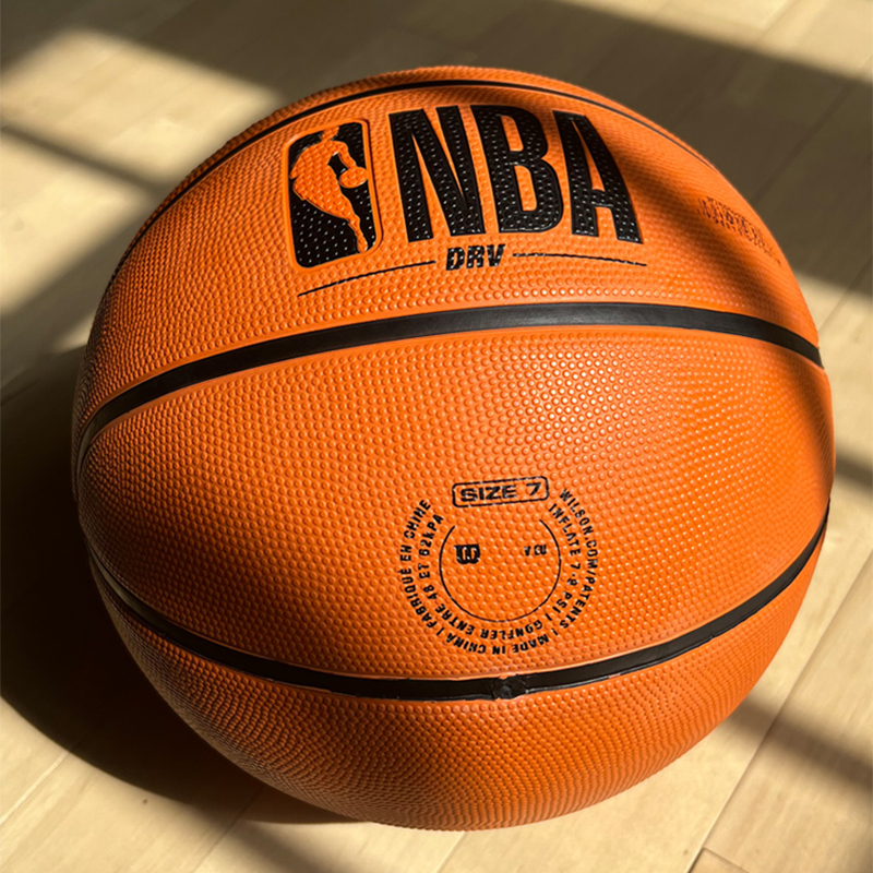 Wilson威尔胜NBA篮球手感橡胶球7号篮球学生比赛训练儿童篮球礼物-图2