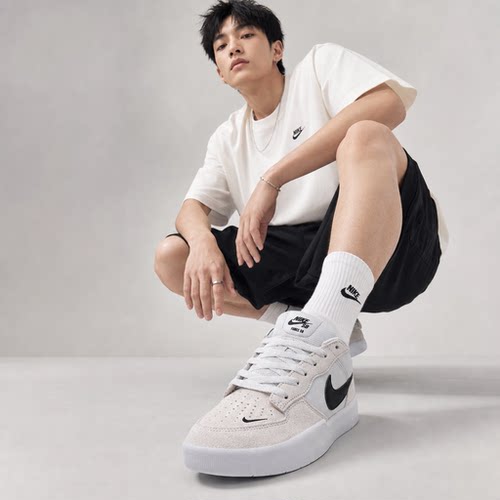 茵特丨NIKE耐克官方男鞋2026秋季新款SB FORCE低帮板鞋运动休闲鞋 - 图1