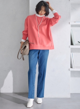 【23区】复古感OT扣长款珍珠项链