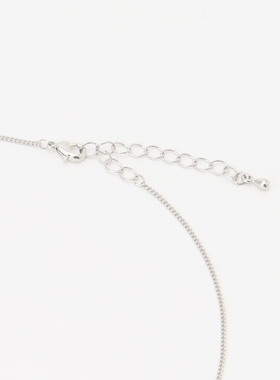 any FAM时尚简约气质文艺双重下垂环形项链女ONWARD