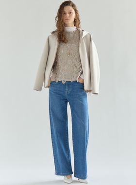 23区时尚优雅适宜感曼特尔珍珠上衣2WAY项链女ONWARD