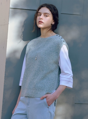 J.PRESS时尚感优雅圆形单肩上衣项链女ONWARD