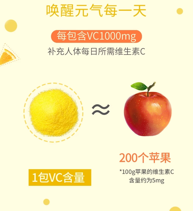 【Hicee颗粒】合利他命增强免疫减少色素沉淀维生素C颗粒冲剂48包