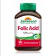 Jamieson Folic Acid 100 ແຄບຊູນ/ຂວດ