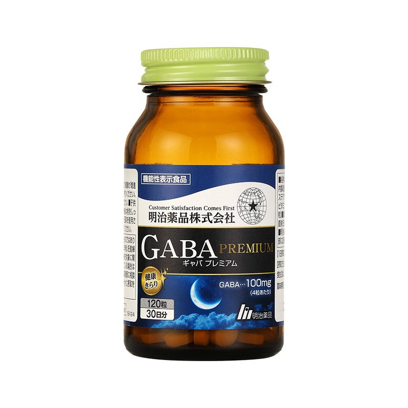 【阿里健康官方】明治药品 GABA深度睡眠片非褪黑素深度睡眠120粒 - 图0