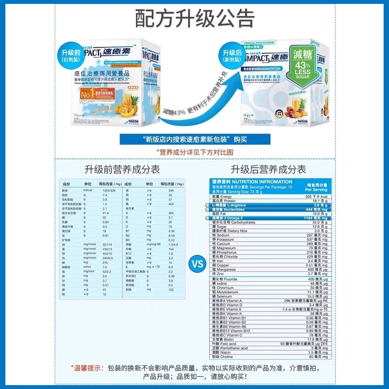 雀巢速愈素港版缓和放化疗副作用术后恢复补充营养品一疗程6盒装-图2