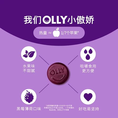 【超值秒杀】OLLY睡眠软糖褪黑素3mg安睡gaba茶氨酸sleepwell10粒 - 图2