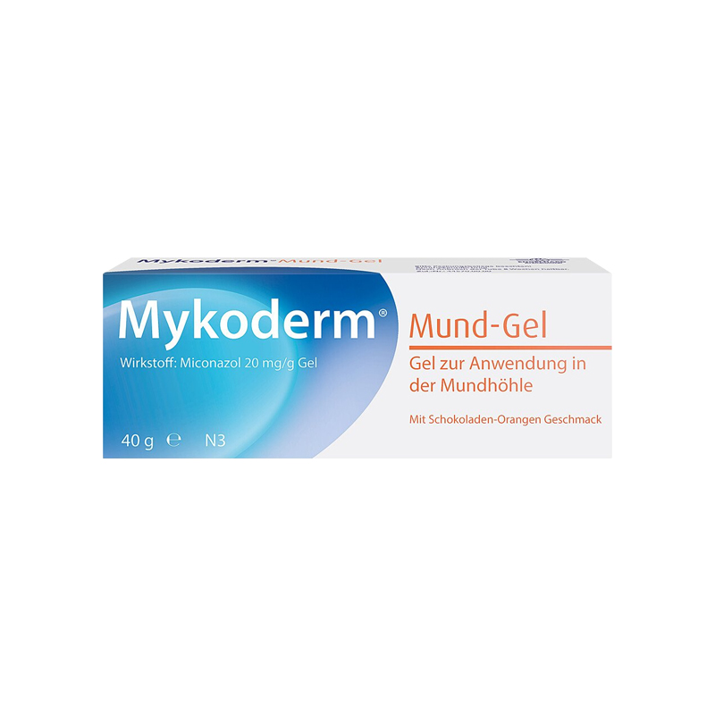 德国Mykoderm儿童鹅口疮凝胶缓解口腔溃疡鹅口疮药40g正品清洁