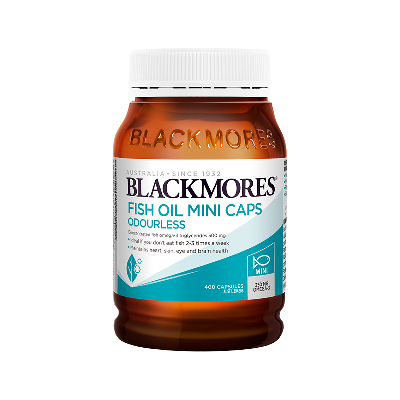 阿里健康大药房海外店BLACKMORES澳佳宝无腥味小粒深海鱼油400粒深海DHA精致小粒易吞服0