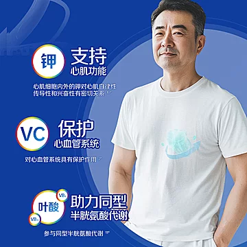 海外善存50+岁男士复合维生素200粒[8元优惠券]-寻折猪