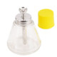 Push-type transparent glass alcohol bottle 150ML anti-static glass alcohol bottle washing water bottle