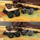 Steampunk mask glowing goggles