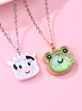 小动物造型可爱萌趣儿童项链兔子