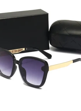 新款时尚休闲旅游墨镜度假太阳眼镜休闲太阳镜6092女士逛街