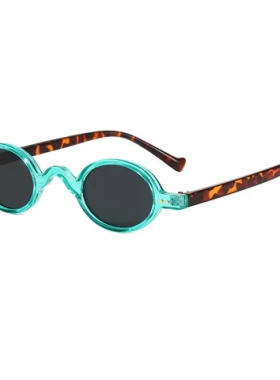 小眼镜铆钉太阳镜墨镜圆框复古搞怪蒸汽朋克ins欧美时尚新款小框