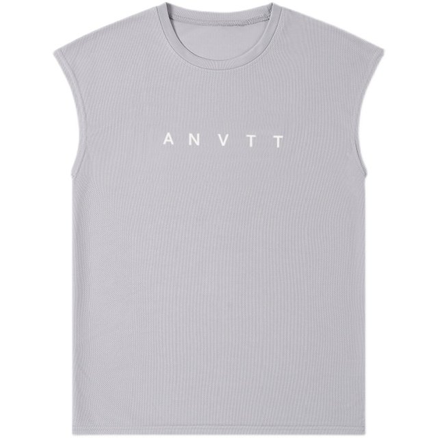 ANVTT sleeveless men's quick-drying T-shirt sports fitness clothing