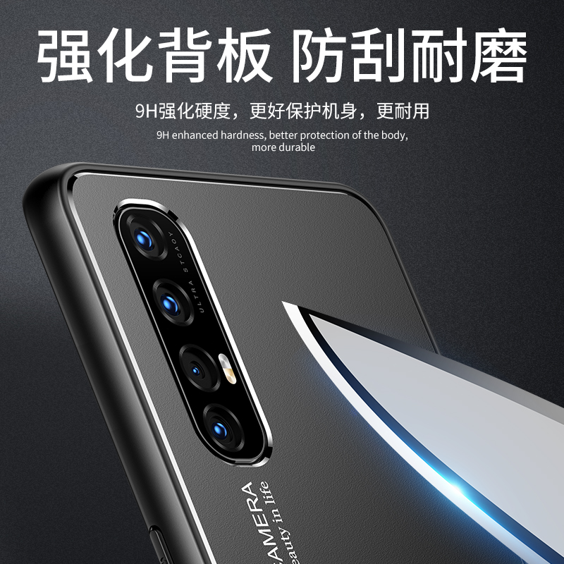 OPPORENO3 5G手机壳金属PDCM00外壳6.4英寸PDCMOO保护套防摔opprneo3创意opooren03薄ooppRENO3代男女opopron - 图3