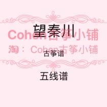 Watch Qinchuan Guzheng Five Line Spectral Spectral accompanied by electronic version