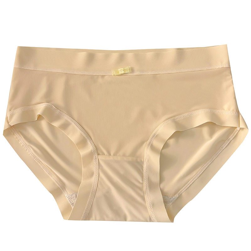 多媛彩一片式无痕奶皮裤棉质抑菌底档舒适轻柔透气中腰女士三角裤,淘宝优惠券,粉丝福利购,淘宝优惠卷