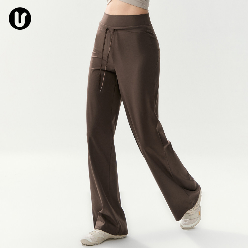 宽松直筒瑜伽裤女秋冬高腰阔腿运动长裤跑步训练普拉提健身裤套装,淘宝优惠券,粉丝福利购,淘宝优惠卷