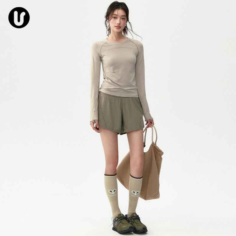 瑜伽服女秋冬跑步运动上衣健身普拉提训练服套装速干长袖季T恤天,淘宝优惠券,粉丝福利购,淘宝优惠卷