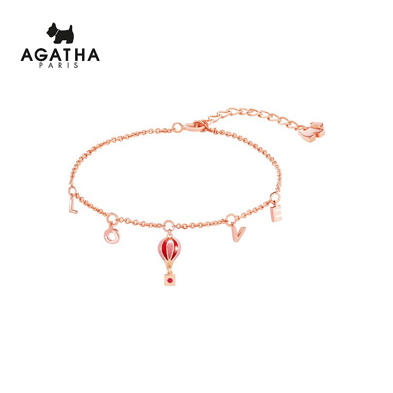 【新年礼物】agatha瑷嘉莎女情侣手链 agatha海外手链