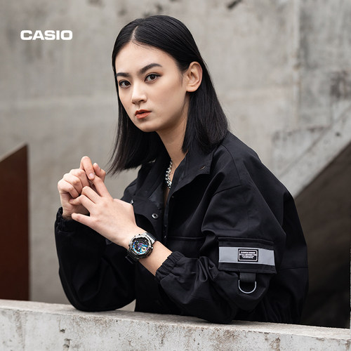 【礼物】casio卡西欧旗舰店GM-110小钢炮电子手表男款官方G-SHOCK - 图3