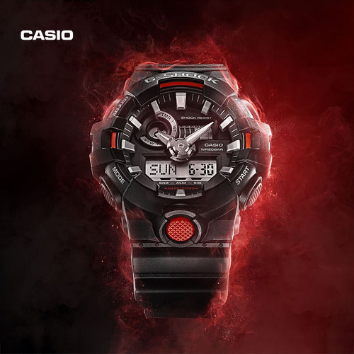casio卡西欧海外旗舰店GA-700防水手表男官网官方运动gshock - 图2