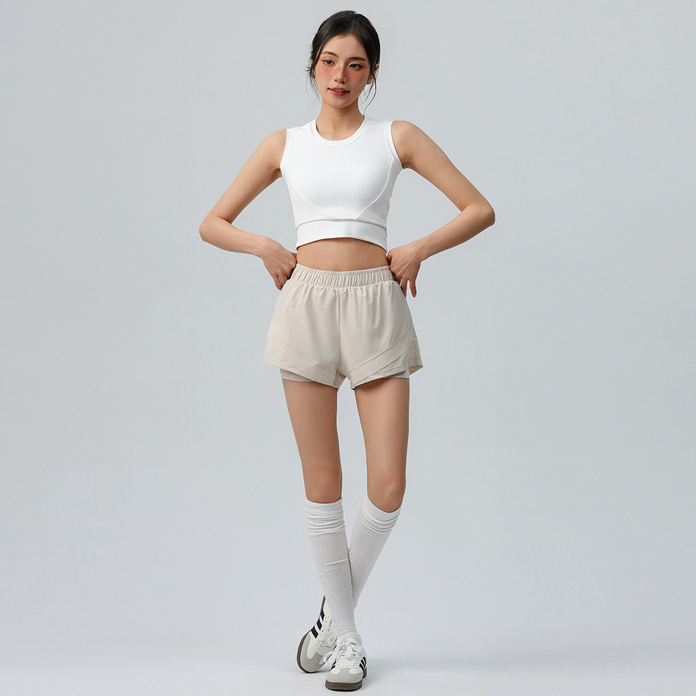 运动短裤女防走光高腰宽松专业跑步网球瑜伽健身骑行裤三分短裤夏,淘宝优惠券,粉丝福利购,淘宝优惠卷