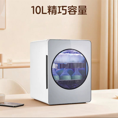 定量奶粉机冲奶机自动泡奶机冲奶粉10L小奶瓶消毒器紫外线消毒柜 - 图1