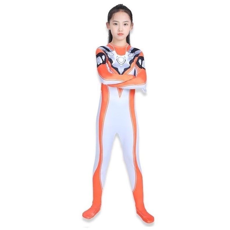 格丽乔奥特曼cos连体衣女童衣服小女孩亲子服装万圣节儿童表演服