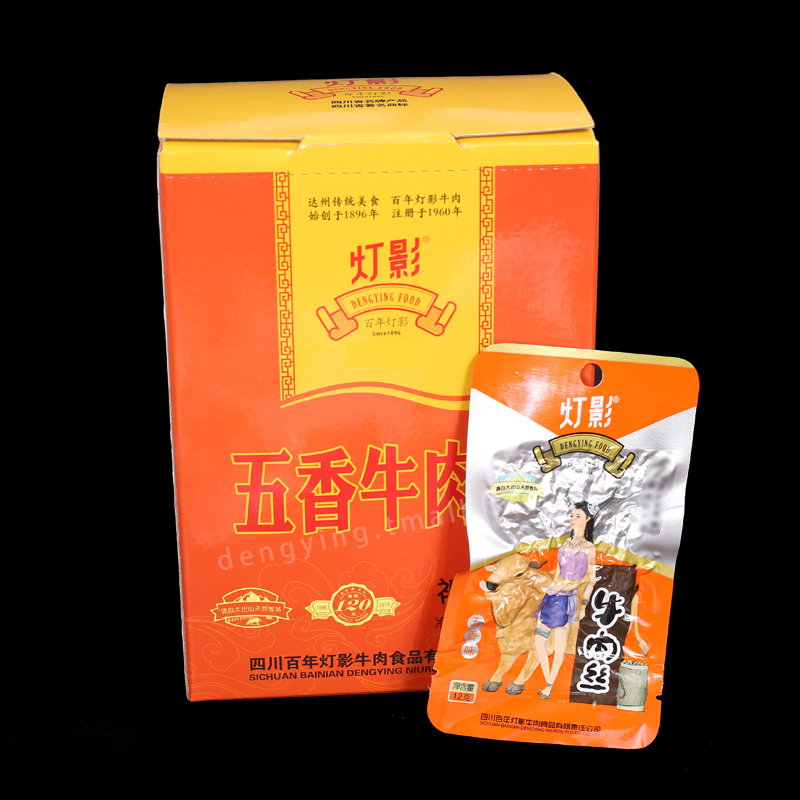 灯影麻辣味240g共20袋牛肉丝 灯影食品牛肉类