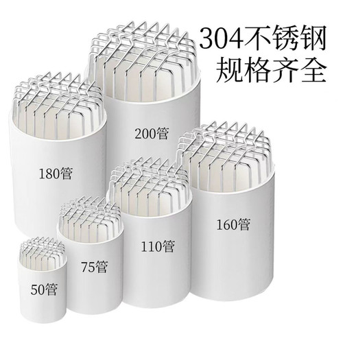 不锈钢快装通风口排气管排烟管浴霸洞口防护网卫生间管道防堵网 - 图1