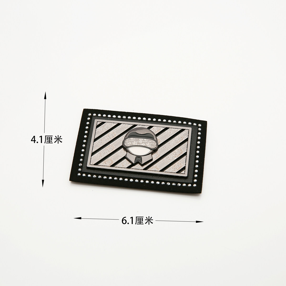 高档金属皮标服装装饰皮牌手缝标PU贴钻高品质箱包鞋靴补丁贴配件,淘宝优惠券,粉丝福利购,淘宝优惠卷