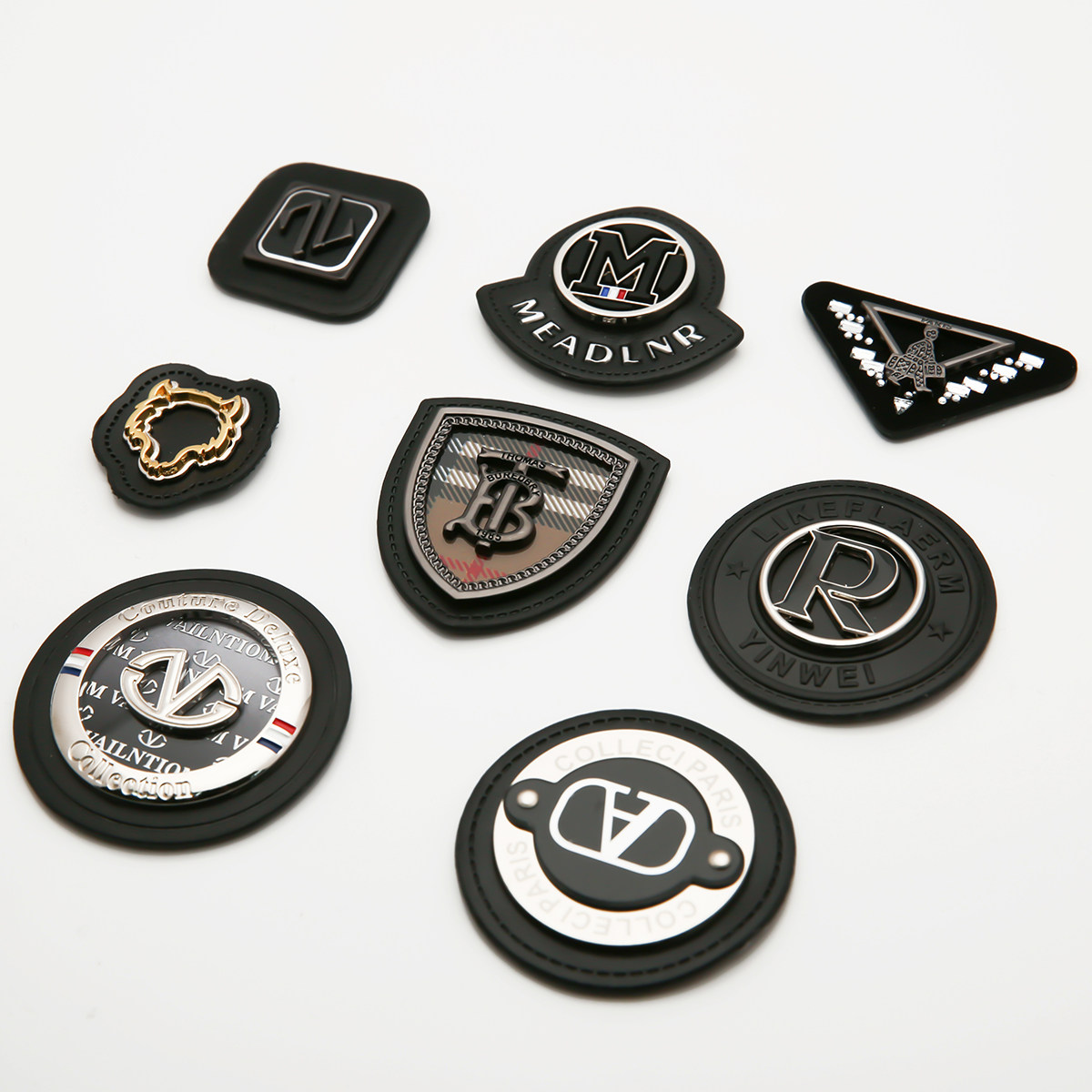 高品质金属手缝标服装辅料皮标布贴DIY补丁贴鞋靴箱包装饰PU皮牌,淘宝优惠券,粉丝福利购,淘宝优惠卷