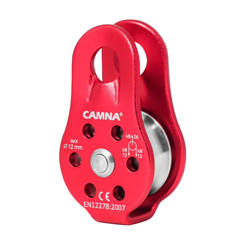 坎乐户外登山攀岩滑轮固定单滑轮横渡救援吊装不锈钢滑轮orbiter - 图3