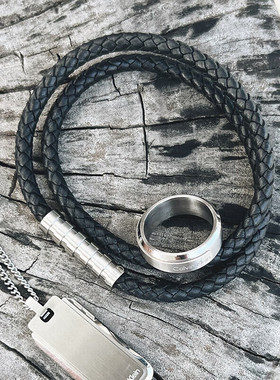 CalvinKlein型格手绳男复古潮流