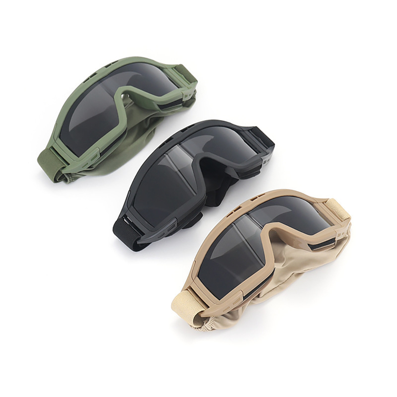 军迷wargame战术护目镜抗冲击防风沙护目镜 防护户外单兵作战眼镜 - 图0