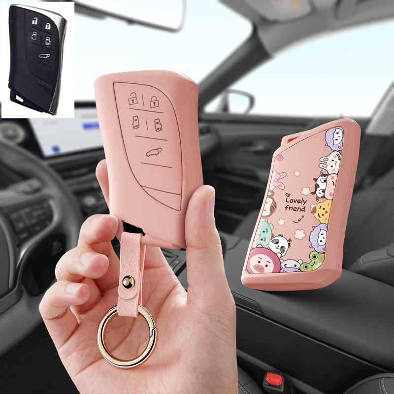 适用雷克萨斯LM500h汽车钥匙套LM350h专用雷尔法保护套高档扣壳男 - 图0