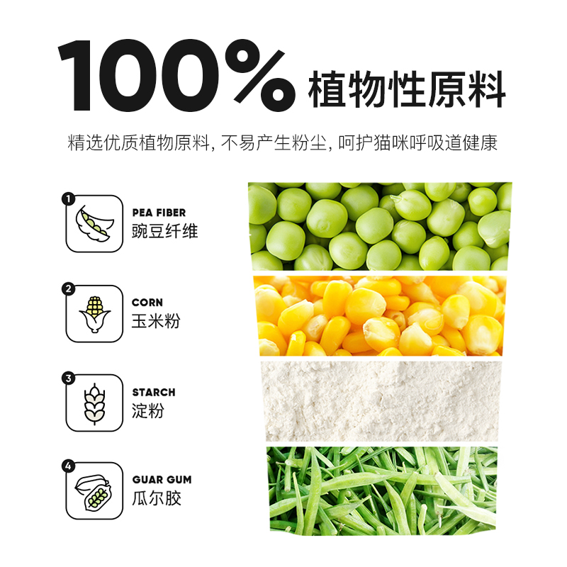 LORDE里兜纯豆腐猫砂经典款除臭去味抑菌大袋装混合玉米猫沙正品