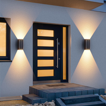 Wash Wall Lamp Outdoor Wall Lamp Waterproof Solar Yard Lamp Outdoor Aisle Wall Lamp Wall Lamp Villa Big Doorway Wall Lamp