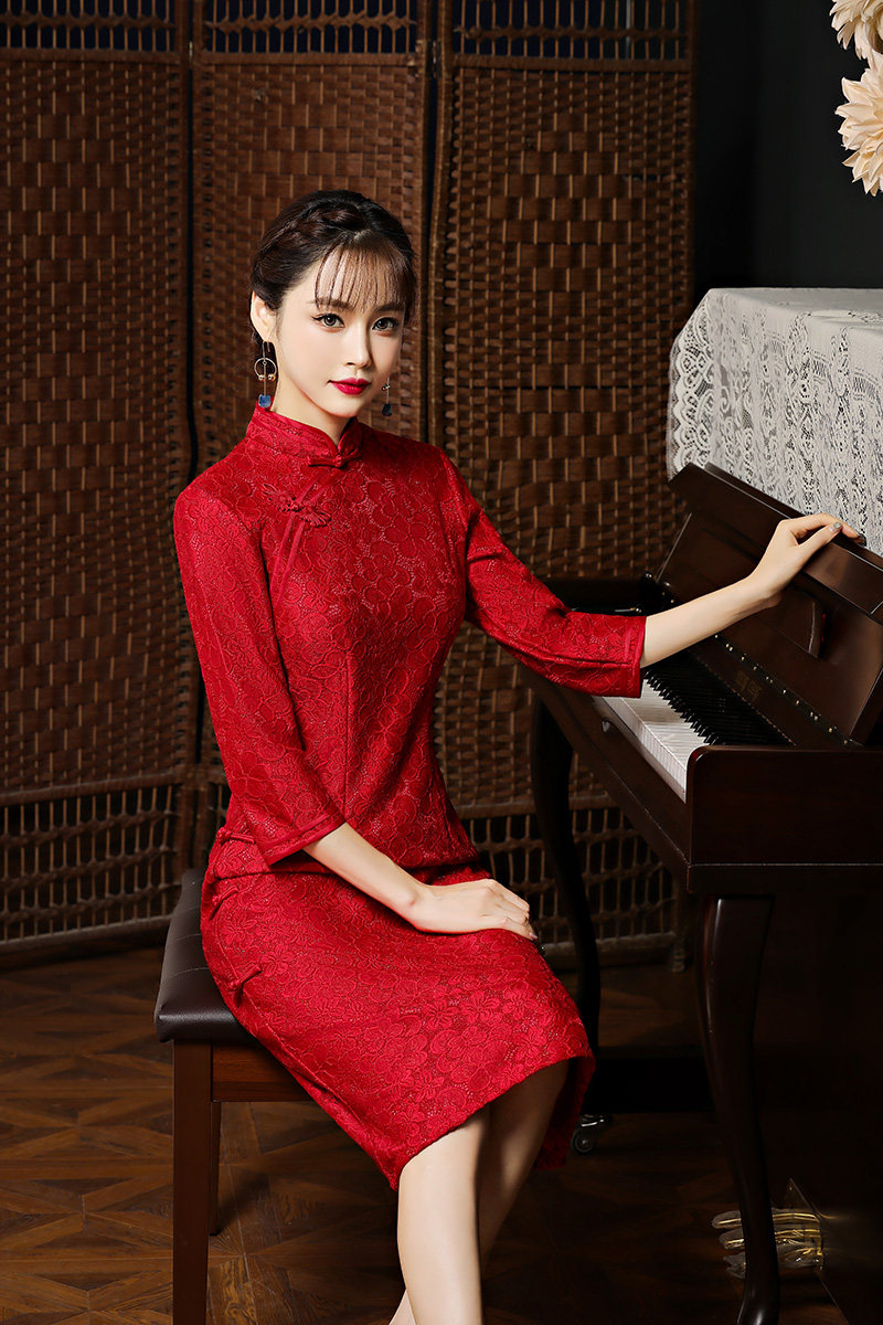 2020新款结婚新娘女古典显瘦婚纱 菲丽萱旗袍