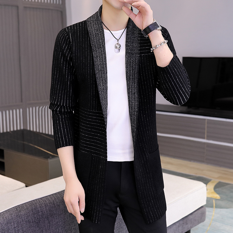 男生中长款2022新款韩版潮流春秋季 ozp风衣