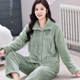Coral velvet winter thickened spring and autumn pajamas