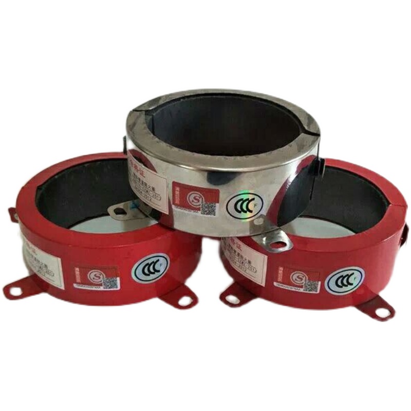 阻火圈110国标非标不锈钢160消防认证3C流向排水管75防火圈 DN100 - 图3