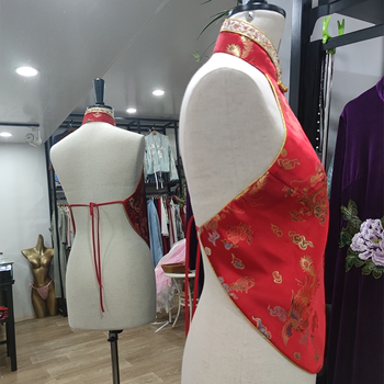 Yuyihanzi handmade custom bellyband double layer cheongsam collar large size special underwear sexy fake collar inner Hanfu