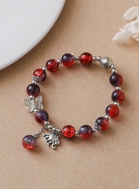 【庙中严选】仿石手串女年新款